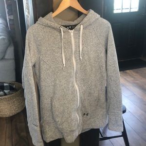 Under armor zip up sweatshirt/jacket